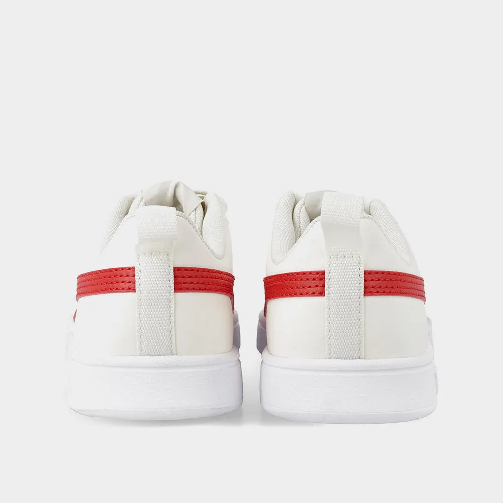 Puma Youth Rickie Jr Sneaker White/Red _ 180767 _ White