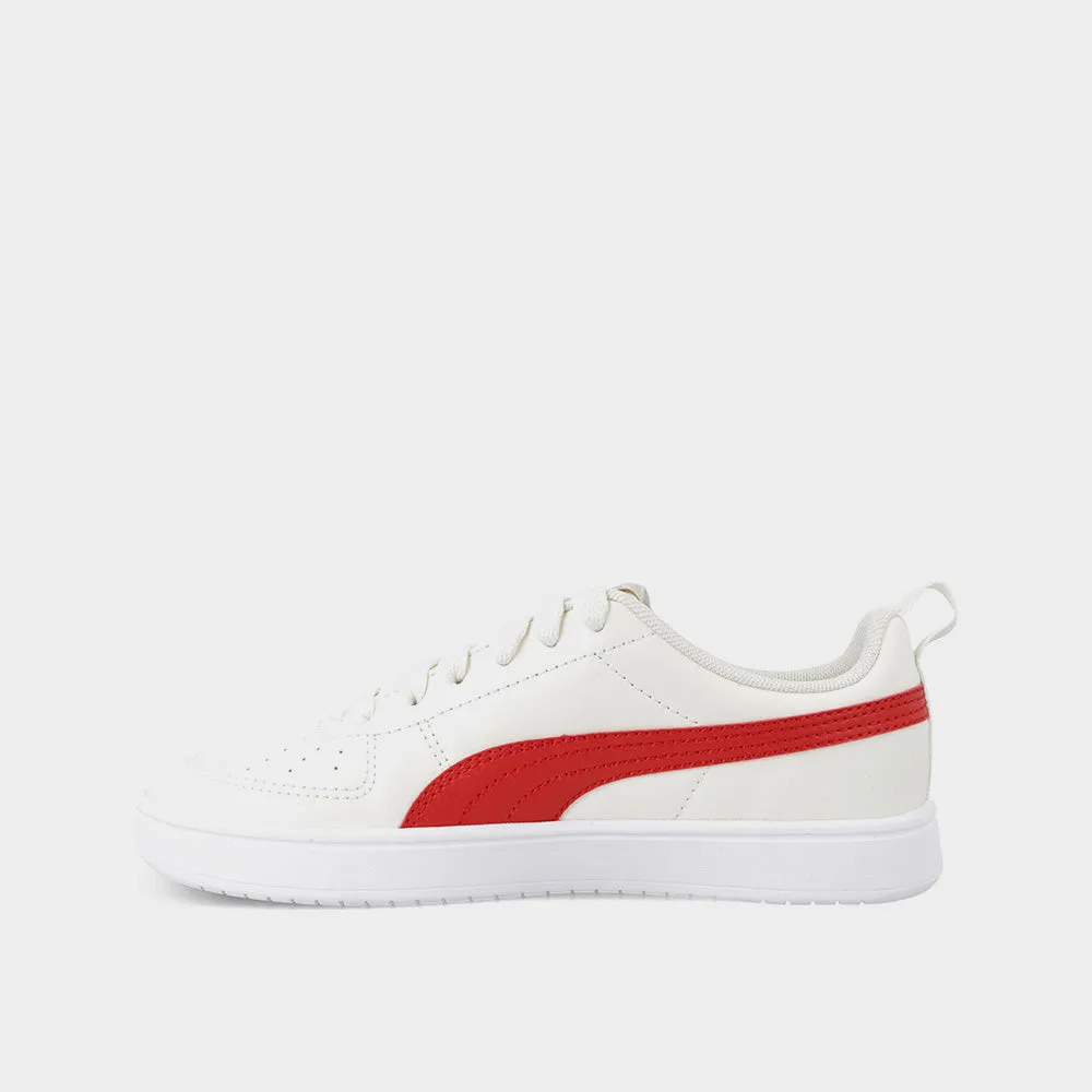 Puma Youth Rickie Jr Sneaker White/Red _ 180767 _ White