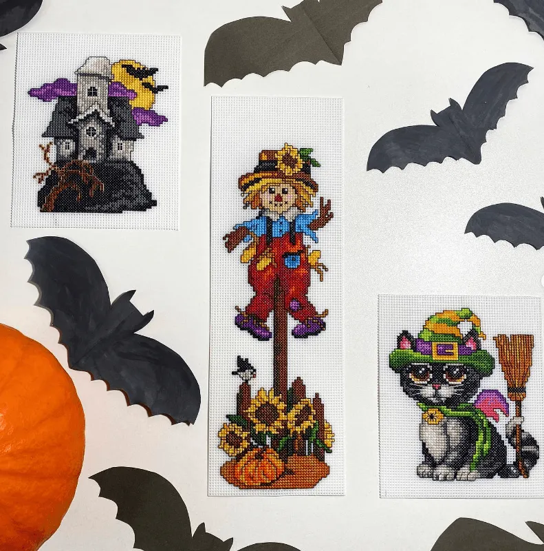 "Halloween" 111CS Counted Cross-Stitch Kit