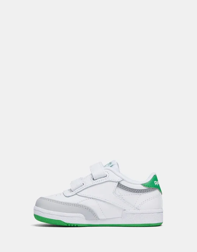 Reebok Club C 2V - White/Sport Green/Pure Grey 2