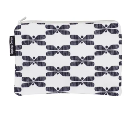 SAGALAGA | Pouch | Perhonen Pouch - Black / Blue / Gray