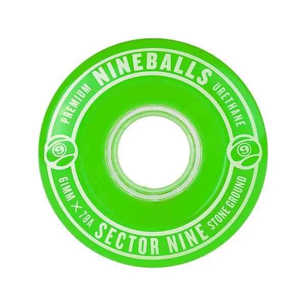 Sector 9 Nineballs Red 78A/61mm Skateboard Wheels