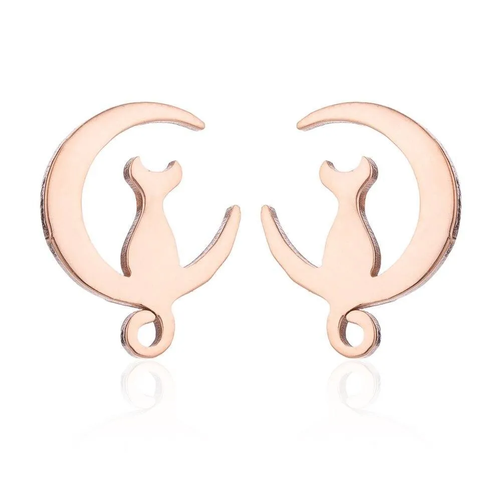 So Kawaii! Dainty Cat Earrings For Women