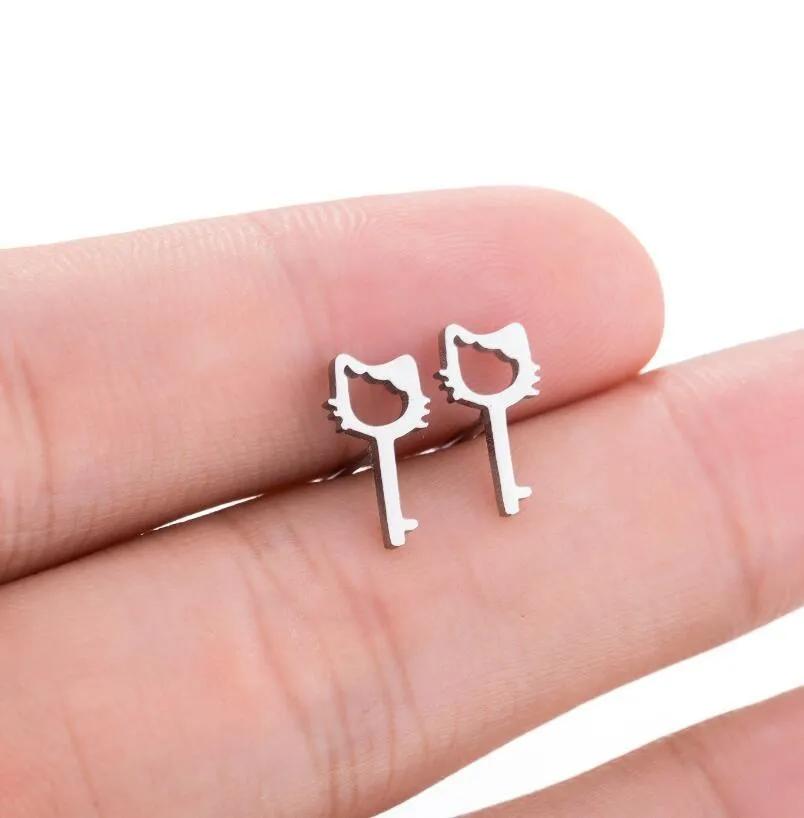 So Kawaii! Dainty Cat Earrings For Women