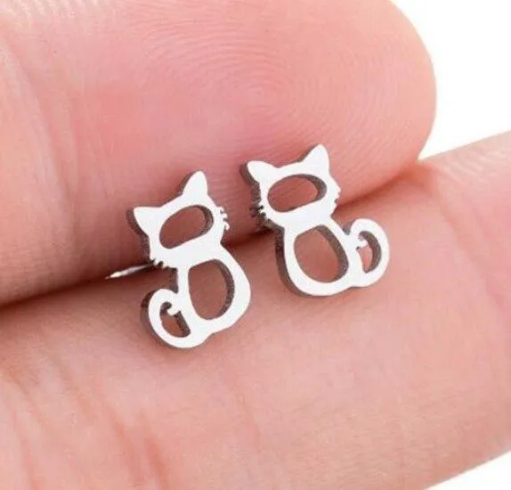 So Kawaii! Dainty Cat Earrings For Women