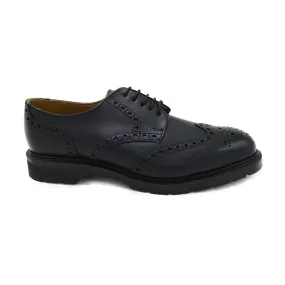 SOLOVAIR Premium Gibson Brogue Shoe -Black