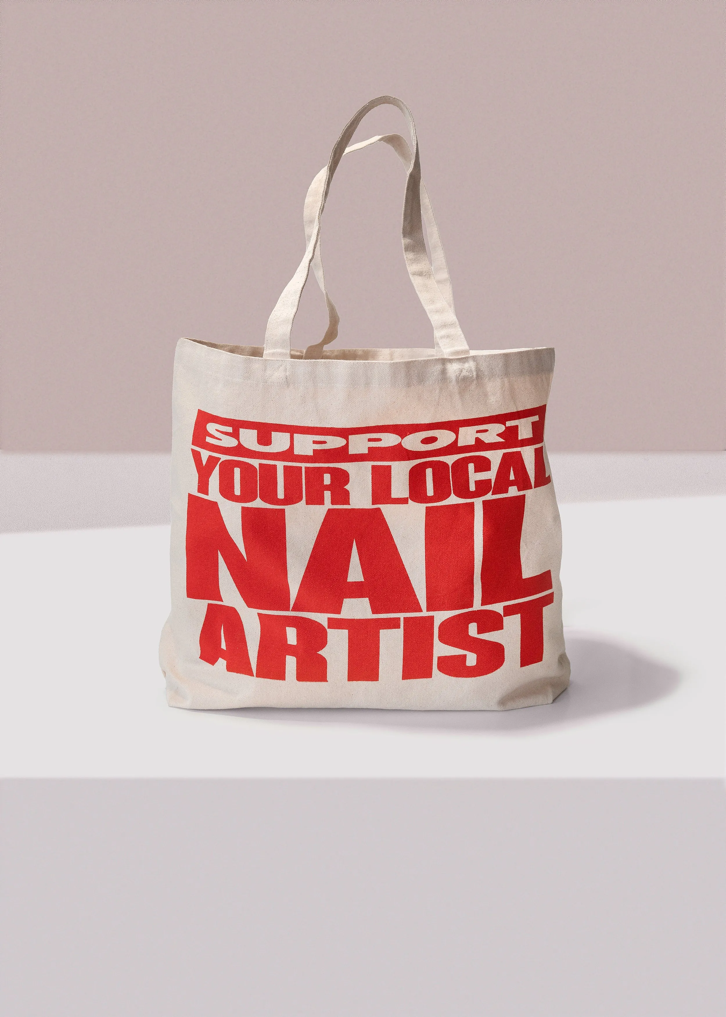 Support Nail Artists Tote Bag