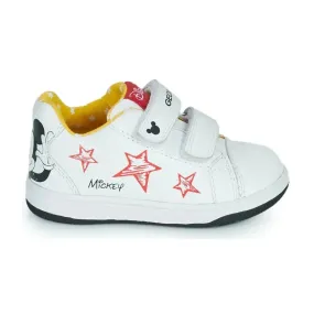 White New Flick Mickey double velcro sneaker