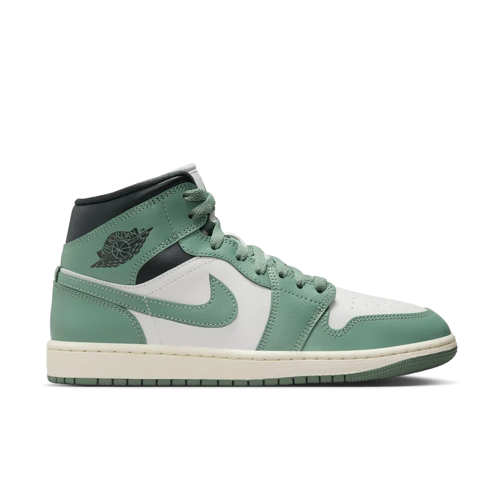 Women's Air Jordan 1 Mid Jade Smoke