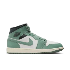 Women's Air Jordan 1 Mid Jade Smoke