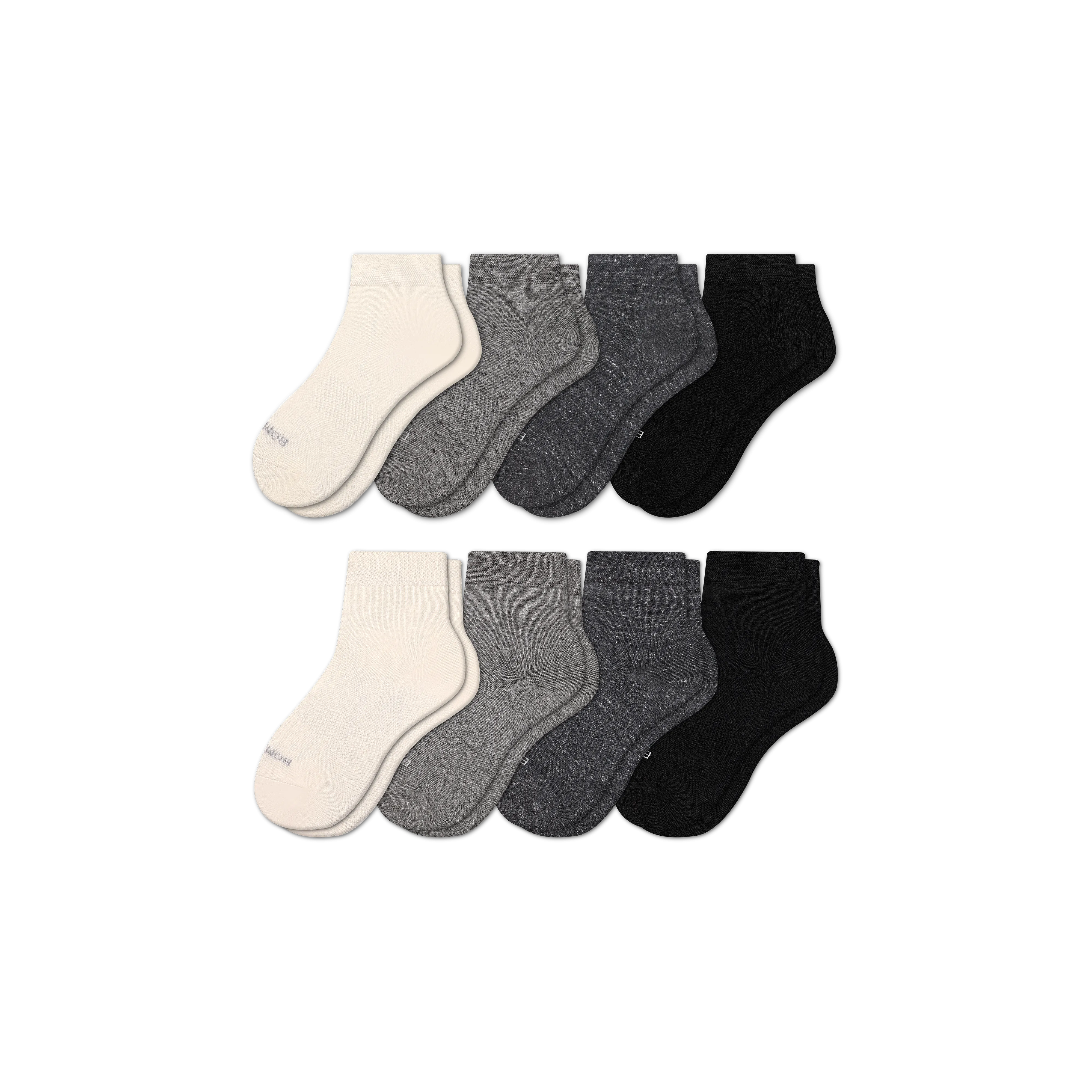 Women's Lightweight Ankle & Quarter Sock 8-Pack