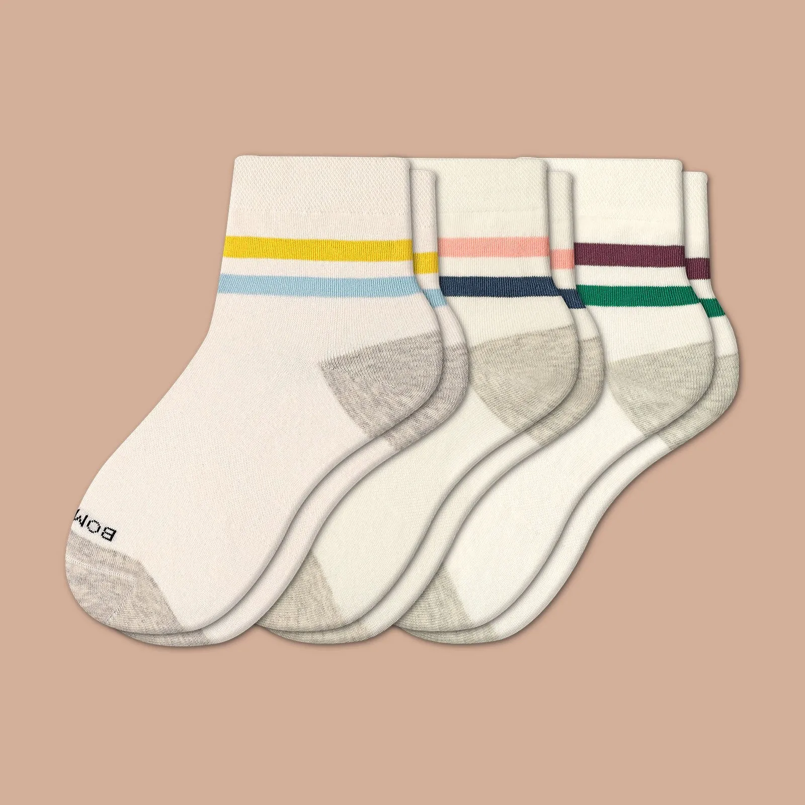 Women's Lightweight Quarter Sock 3-Pack