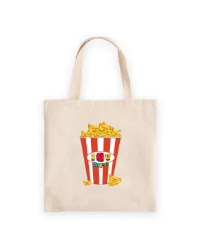 YAGOOD I FA U TOTE BAG (CREAM WHITE)